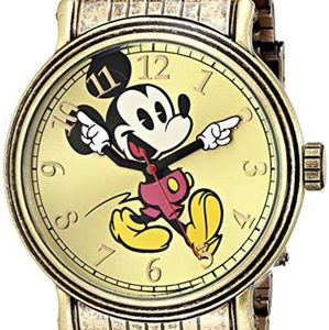 Disney Mickey Mouse Gold Watch